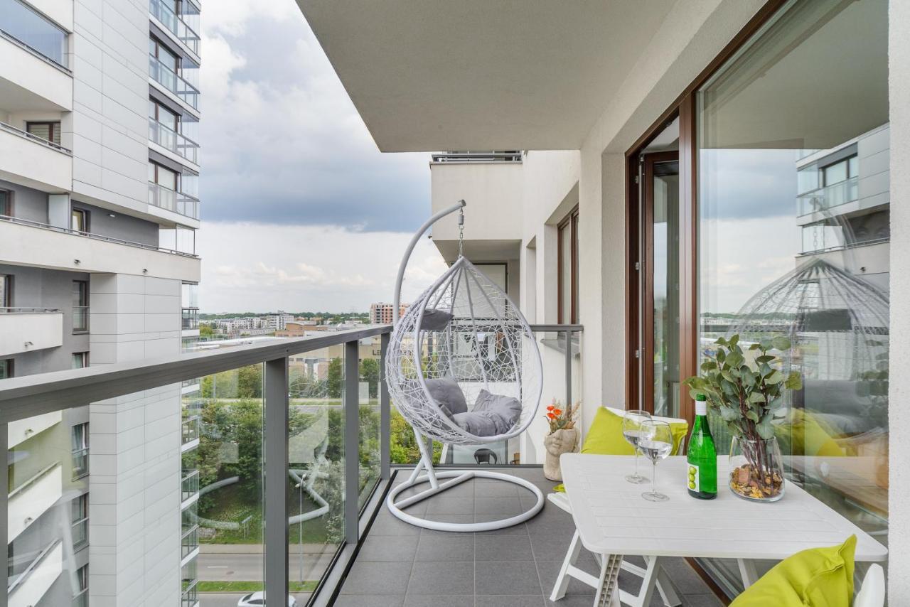 Modern Studios Near Arkadia Center Varsovia Exterior foto