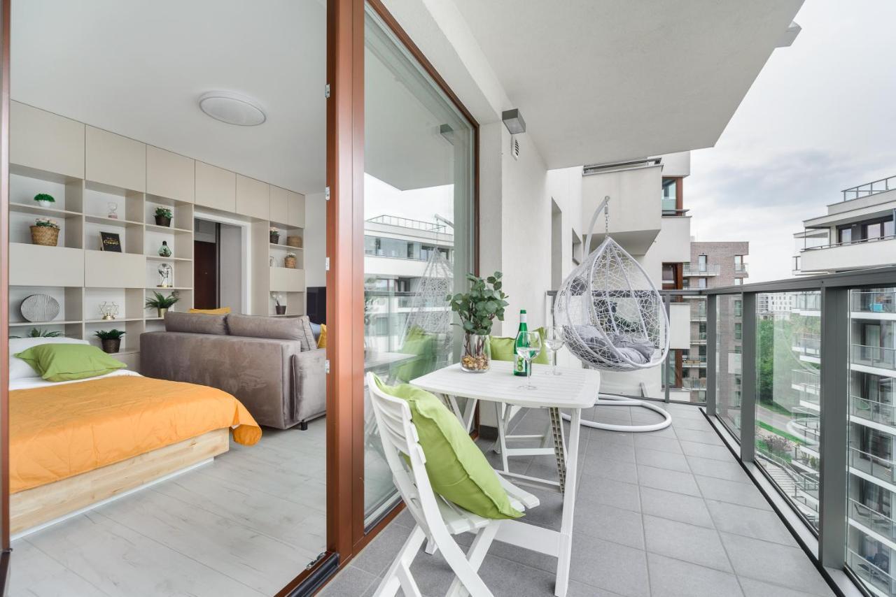 Modern Studios Near Arkadia Center Varsovia Exterior foto