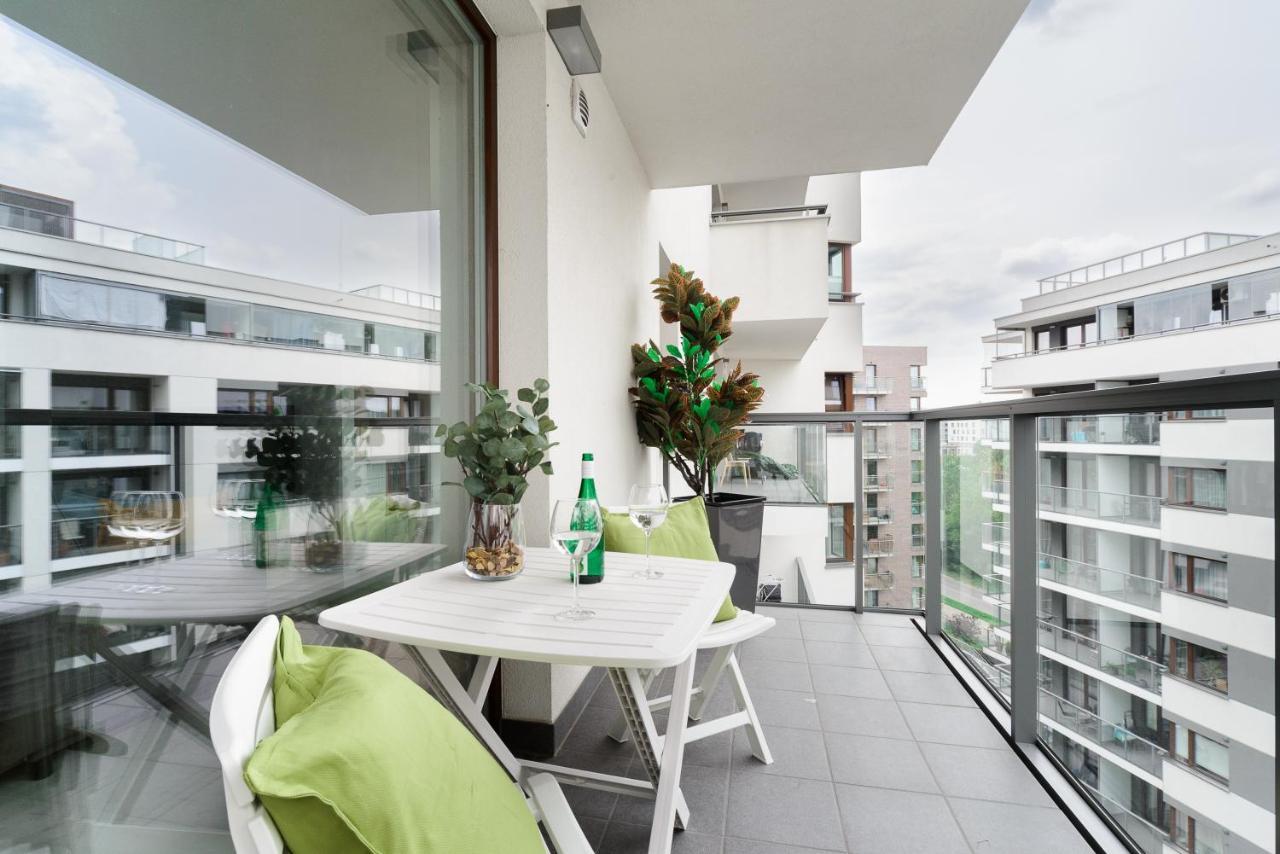 Modern Studios Near Arkadia Center Varsovia Exterior foto