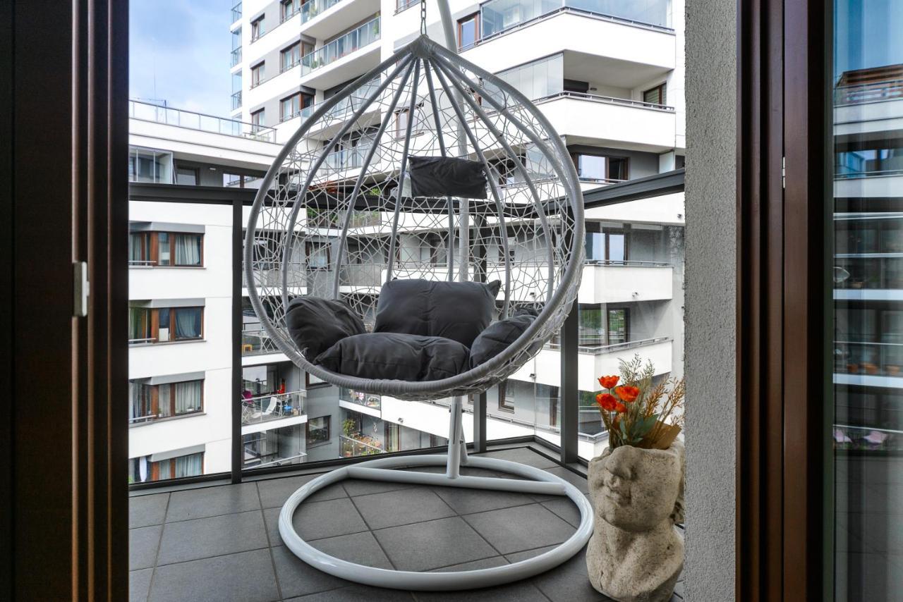 Modern Studios Near Arkadia Center Varsovia Exterior foto